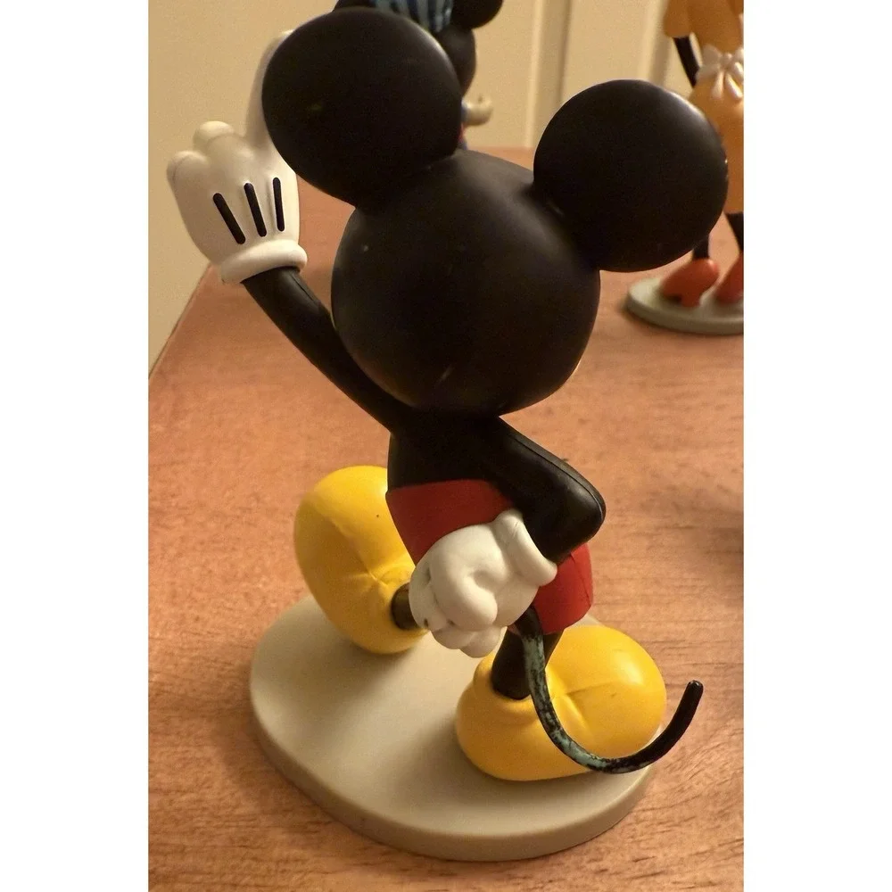 Lot of 8 Disney‎ Mickey Mouse Friends PVC Figures Cake Toppers Mickey Goofy Pete